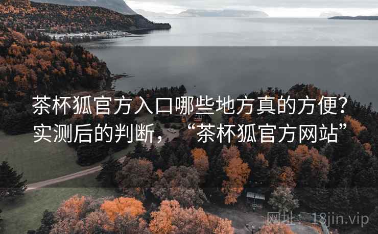 茶杯狐官方入口哪些地方真的方便?实测后的判断,“茶杯狐官方网站” 第2张 茶杯狐官方入口哪些地方真的方便?实测后的判断,“茶杯狐官方网站” 第2张