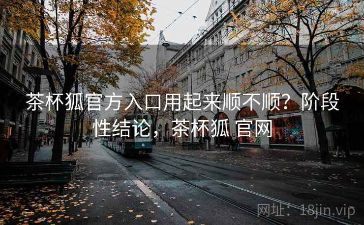 茶杯狐官方入口用起来顺不顺?阶段性结论,茶杯狐 官网